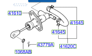 Kia Sportage 2010-2014 Clutch Master Cylinder