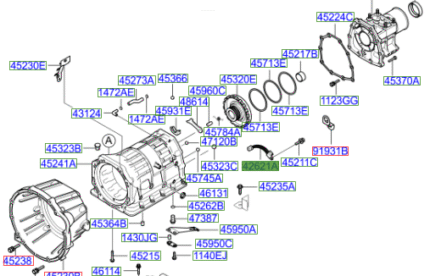 Sorento Output Speed Sensor 2002-2008
