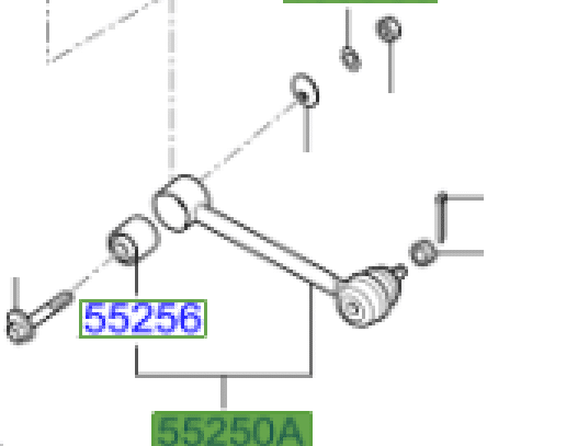 552502H000.png Ceed Rear Track Control Arm 2006-2012 - Image 1