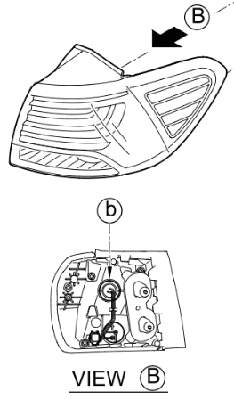 Kia Sorento 2017-2020 OSR OUTER REAR LAMP