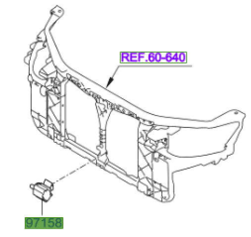 941101C100.png Picanto Ambient Temperature Sensor 2007-2011 - Image 1