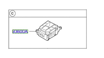 Kia Sportage 2018-2022 Electric Parking Brake Switch