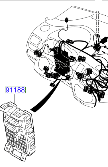 Kia Picanto 2011-2015 Junction Box (Fuse)