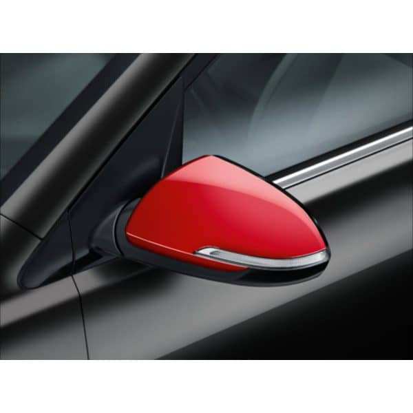 H8431ADE00RD-Door-Mirror-Caps-600x600-1.jpg Stonic Red Door Mirror Caps 2017 Onwards With LED Indicators - Image 1