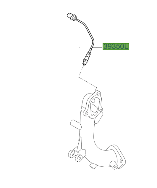 O2.png Kia Rio 2014-2017 Front O2 Sensor 1.1L Diesel - Image 1