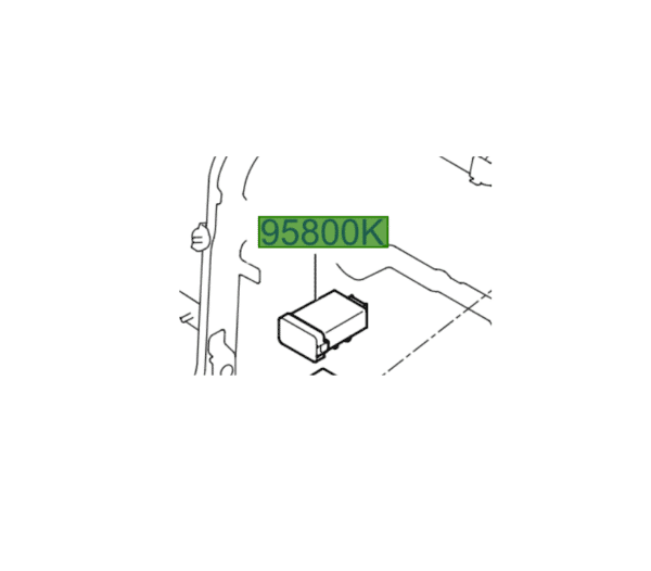 TPMS-600x526-1.png Kia Sportage (2014-2015) TPMS Control Module - Image 1