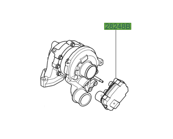 actuator-2-600x484-1.png Kia Sportage 2014-2015 Turbo Actuator - Image 1