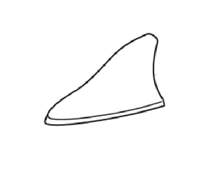 antenna.png Kia Optima 2013-2015 Shark Fin Antenna - Image 1