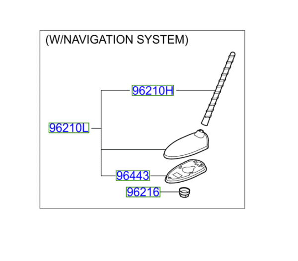 areil-600x526-1.png Kia Sportage 2010-2014 Aerial Antenna and Base - Image 1