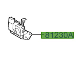 Kia Niro 2016-2019 Rear Boot Lock