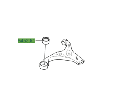 Kia Ceed 2010-2011 Front Lower Arm (Front) Bush