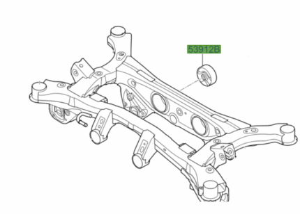 Kia Sportage 2015-2018 Rear Subframe Bush