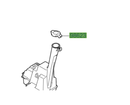 Kia Sportage 2014-2015 Washer Bottle Cap