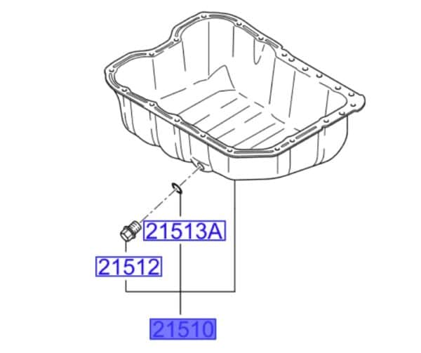 carens-sump-600x503-1.jpg Kia Carens (2006-2012) Oil Sump - Image 1