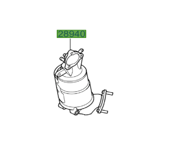 cat-600x526-1.png Kia Rio 2011-2014 Catalytic Converter (DPF) - Image 1