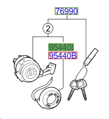 Kia Picanto 2011-2015 Ignition Coil Antenna