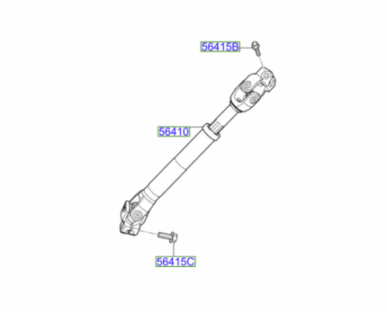 Kia Ceed (2012-2015) Lower Steering Column