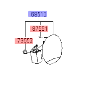Kia Picanto 2017-Onwards Fuel Filler Cap