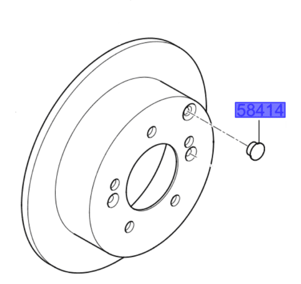 drum-plug-600x566-1.png Kia Sportage 2010-2015 Rear Drum Plug - Image 1