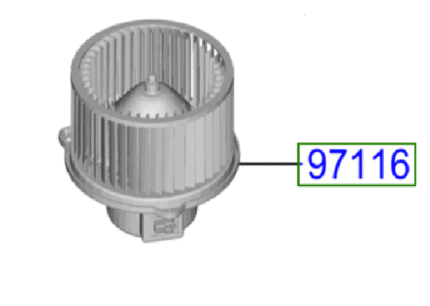 Kia Niro 2016-2019 Heater Blower Motor