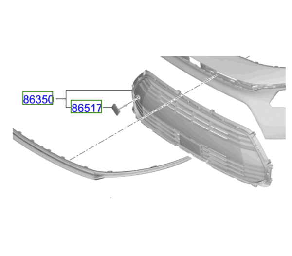 grill-7-600x526-1.png Kia Niro 2022-onward Front Radiator Grill - Image 1