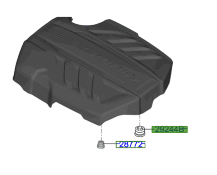 Kia Sportage 2018 2022 Engine Cover Locating Grommets