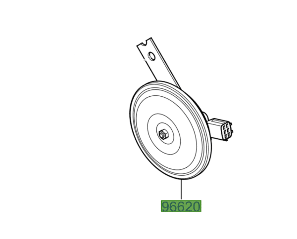 horn-600x484-1.png Kia Rio (2005-2011) Horn - Image 1