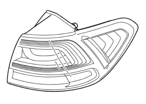 led-sorento-light.png Kia Sorento (2015-2018) Nearside Rear Outer Lamp LED - Image 1