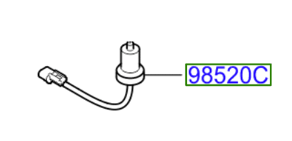 Kia Carens 2012-2016 Washer Bottle Level Sensor