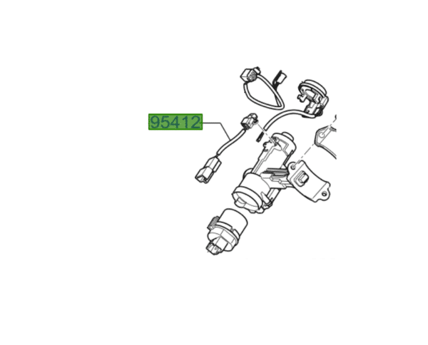 loom-1-600x484-1.png Kia Picanto 2004-2008 Steering Ignition Wiring Loom - Image 1