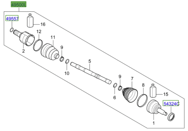 niro-driveshaft-600x416-1.png Kia Niro 2016-2022 Offside Driveshaft - Image 1
