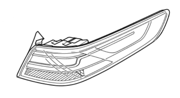 optima-rear-light-600x329-1.png Kia Optima 2015-2018 Near Side Rear Outer LED Light - Image 1