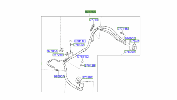 pipe-1-600x338-1.png Kia Sportage 2015-2018 Air Con Pipe - Image 1