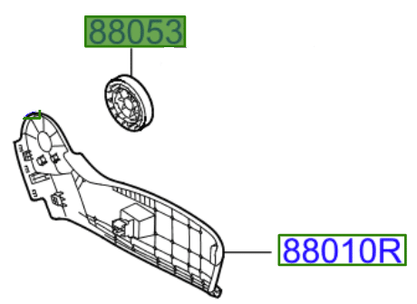 recliner.png Kia Ceed 2012-2015 Front Seat Recliner Knob - Image 1