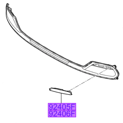 Kia Ceed 2018-2020 Rear Reflector