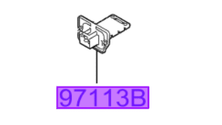 Kia Sportage 2005-2010 Heater Blower Resistor
