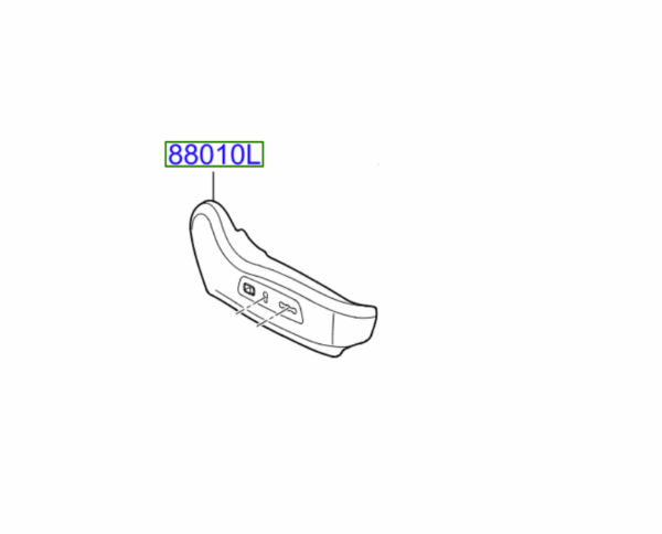 seat-3-600x484-1.png Kia Ceed 2012-2015 Drivers Side Seat Trim (Electric Seat) - Image 1