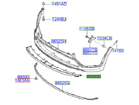 skid-plate.png Kia Sorento 2015-2018 Front Skid Plate - Image 1