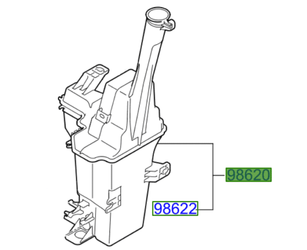 sportage-washer-600x489-1.png Kia Sportage 2010-2015 Washer Bottle - Image 1