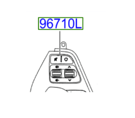 Kia sportage 2010-2014 Switch Steering Remote RH