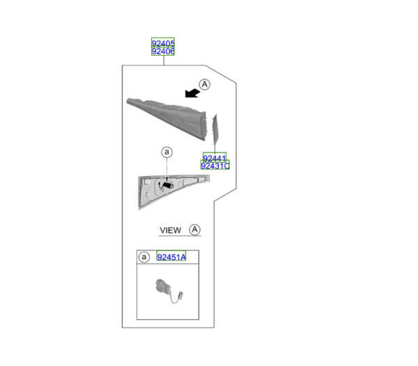 tail-lamp-600x526-1.png Kia Sportage 2021 Rear Inner Lamp (tailgate) - Image 1