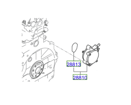 Kia Stinger 2017-2020 Vacuum Pump