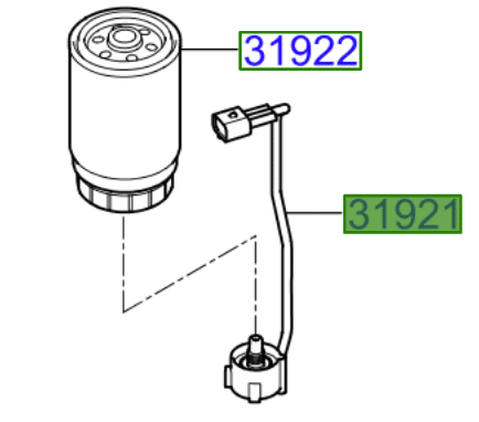 water-sensor-1.png Kia Ceed 2012-2018 Diesel Fuel Filter Water Sensor - Image 1