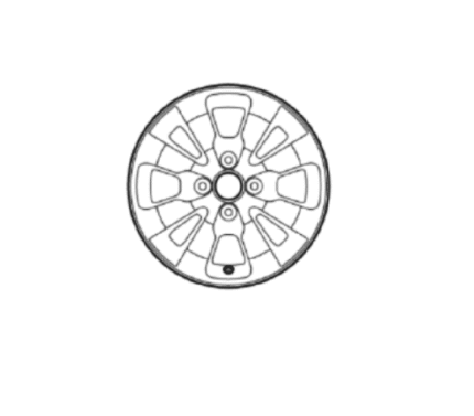 Kia Picanto 2011-2015 Alloy Wheel