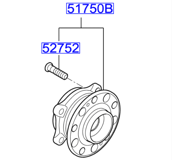wheel-bearing.png Kia Sorento 2015-2018 Front Wheel Bearing - Image 1