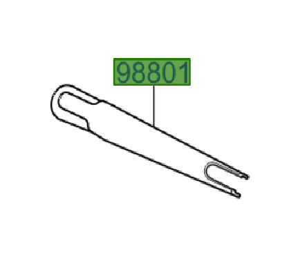 wiper-arm-3.png Kia Niro 2016-2022 Rear Wiper Arm - Image 1